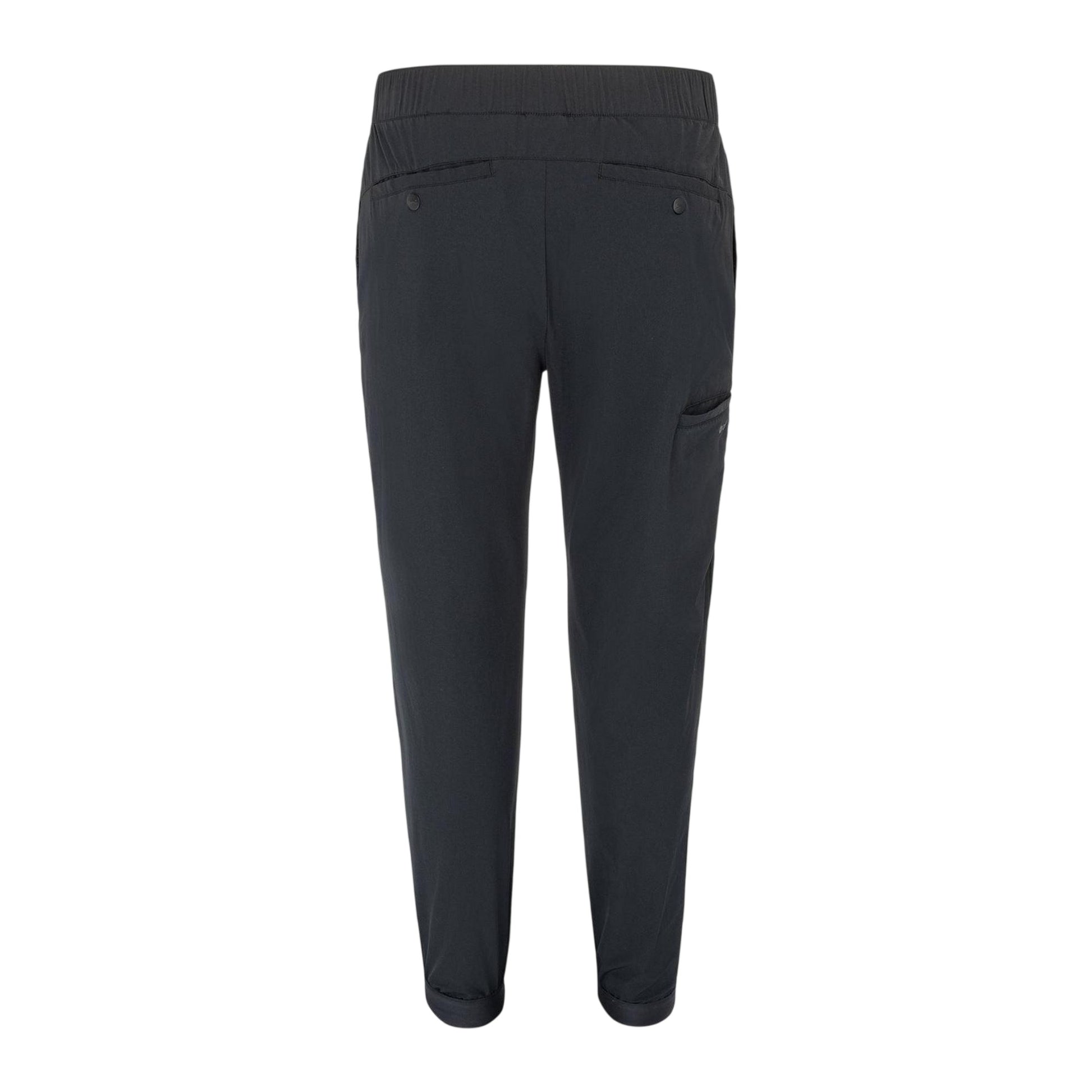 Black - Back - Slazenger Mens Nylon Joggers