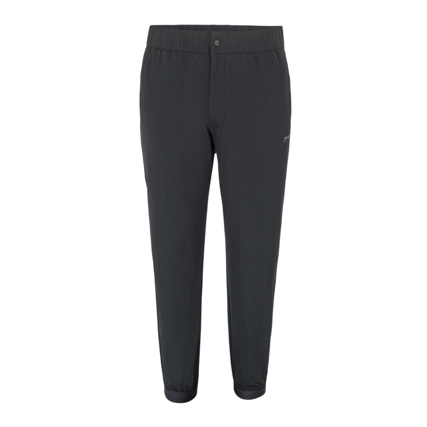 Black - Front - Slazenger Mens Nylon Joggers
