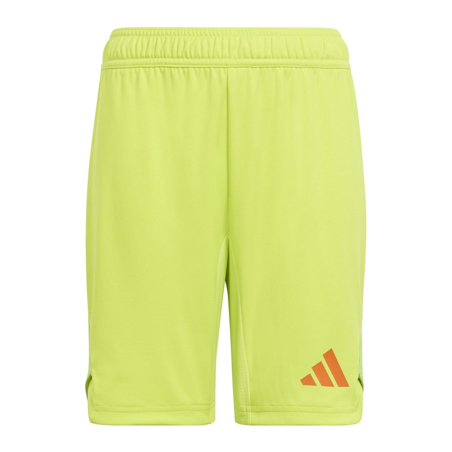 Solar Yellow - Front - Adidas Unisex Adult T24 Goalkeeper Shorts