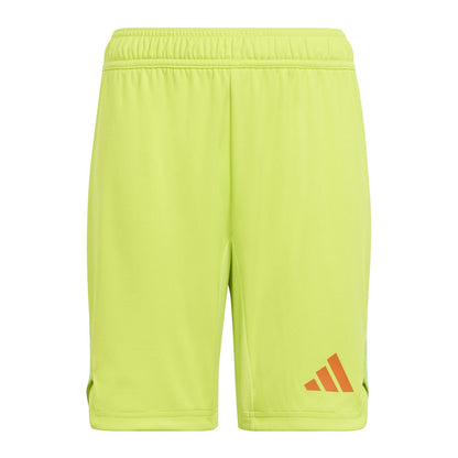 Solar Yellow - Front - Adidas Unisex Adult T24 Goalkeeper Shorts