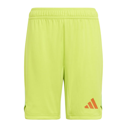 Solar Yellow - Front - Adidas Unisex Adult T24 Goalkeeper Shorts