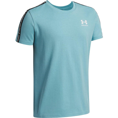 Blue Haze - Side - Under Armour Childrens-Kids Performance T-Shirt