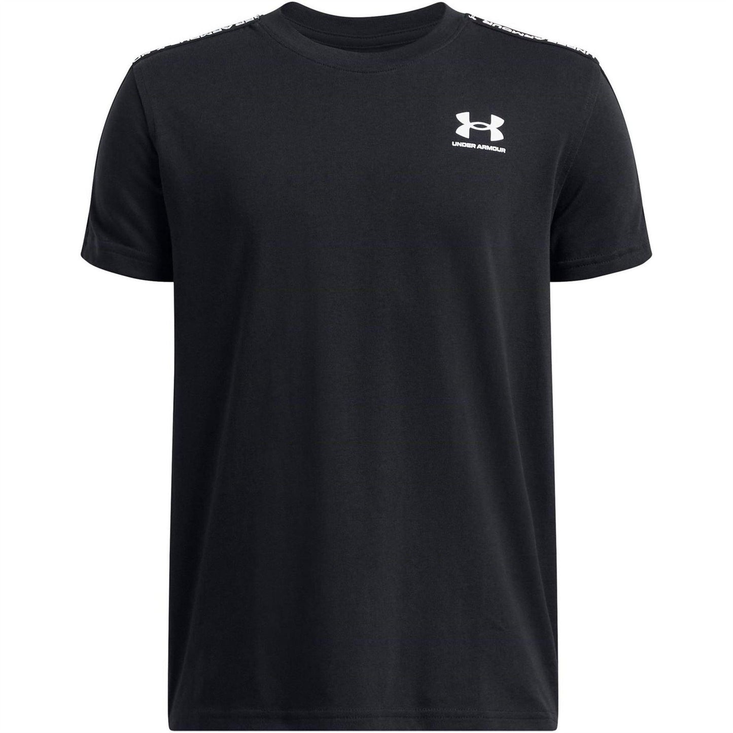 Black - Front - Under Armour Childrens-Kids Performance T-Shirt