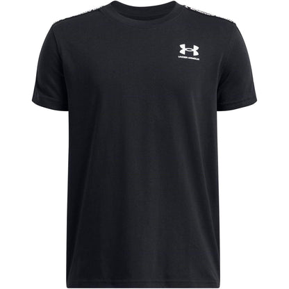 Black - Front - Under Armour Childrens-Kids Performance T-Shirt