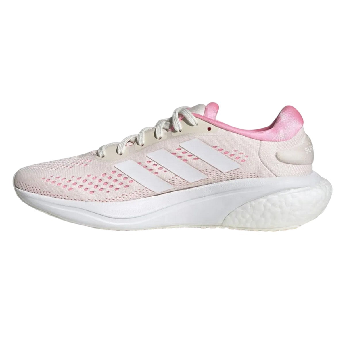 White-Pink - Pack Shot - Adidas Womens-Ladies Supernova 2 Running Trainers