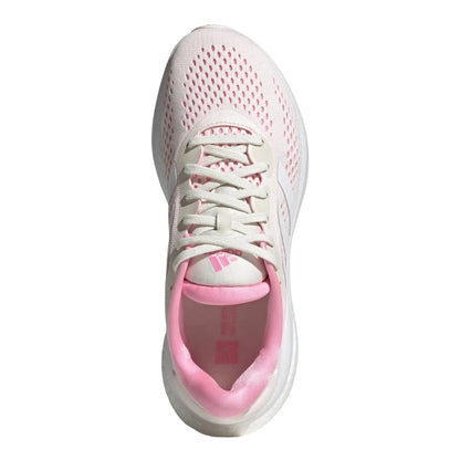White-Pink - Close up - Adidas Womens-Ladies Supernova 2 Running Trainers