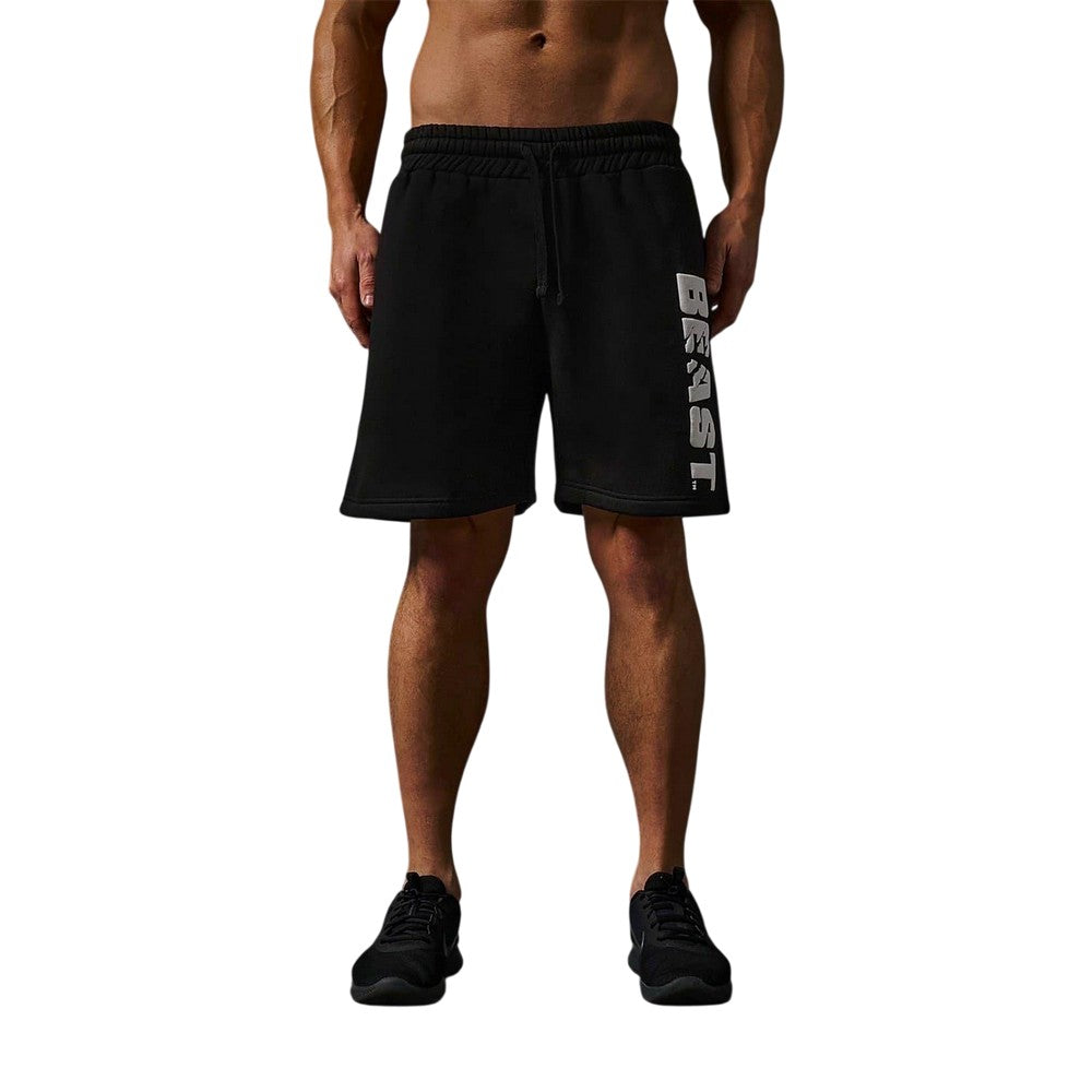 Black - Front - BEAST Mens Core Shorts