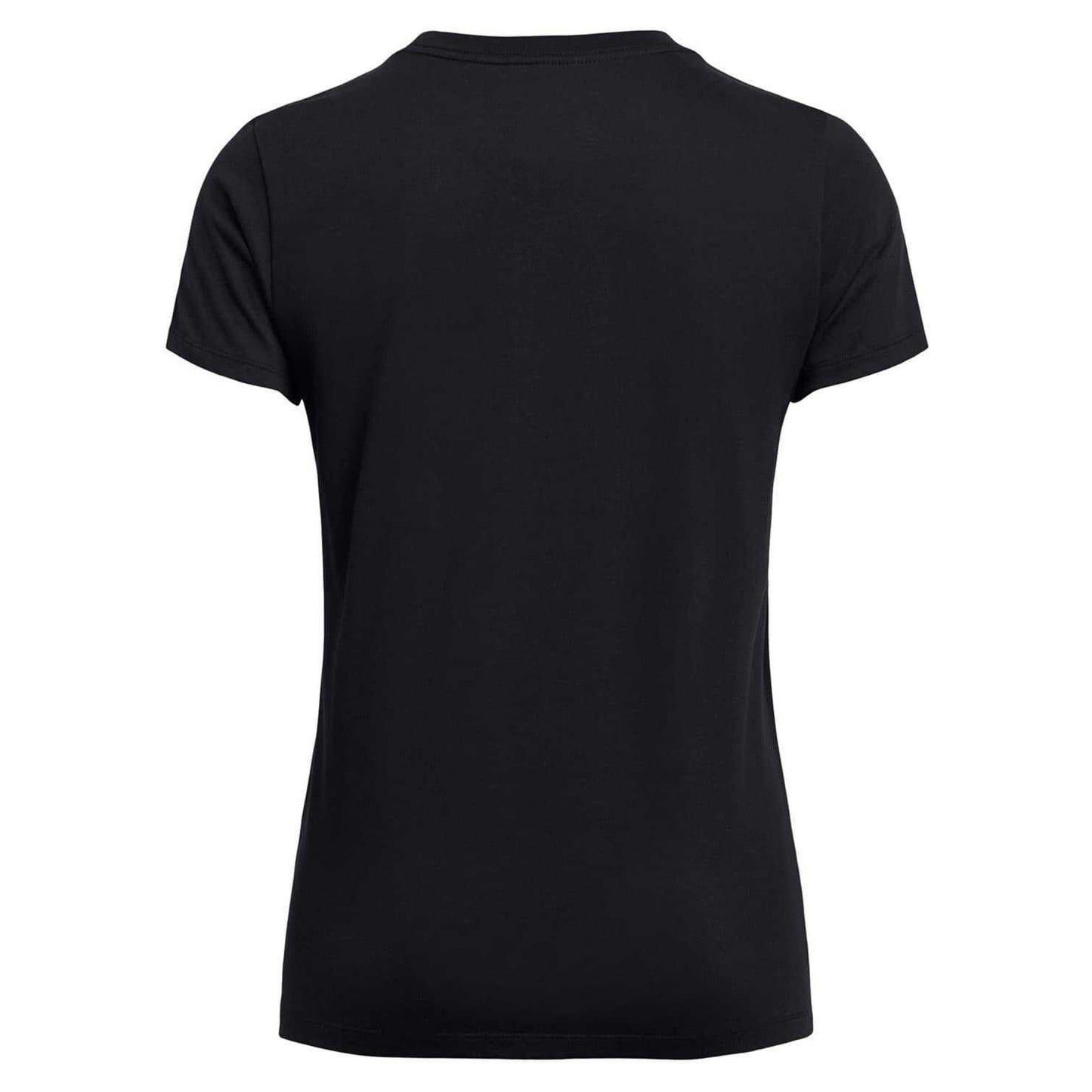 Black - Back - Under Armour Womens-Ladies Sportstyle Graphic Short-Sleeved T-Shirt