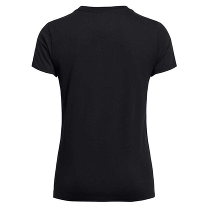 Black - Back - Under Armour Womens-Ladies Sportstyle Graphic Short-Sleeved T-Shirt