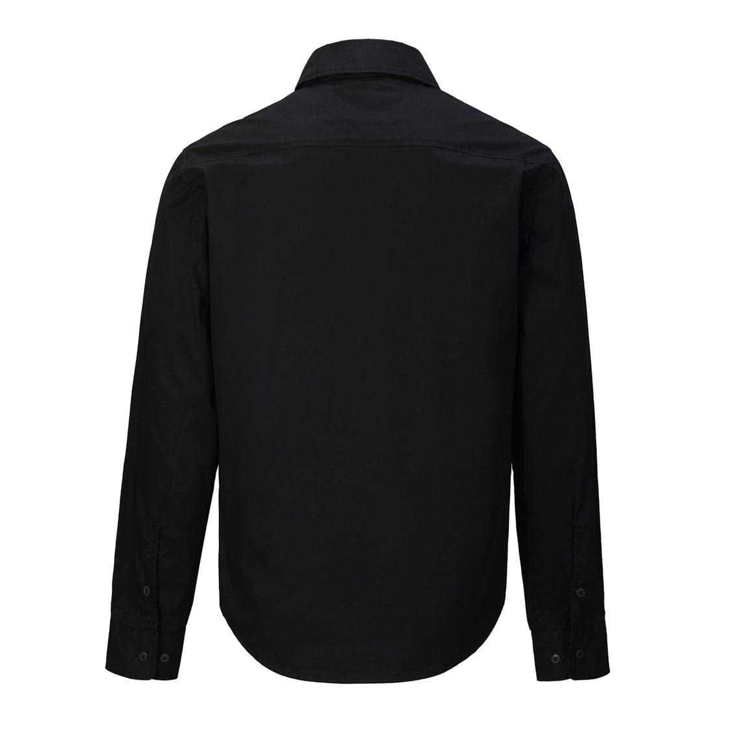 Black - Back - Firetrap Mens Overshirt