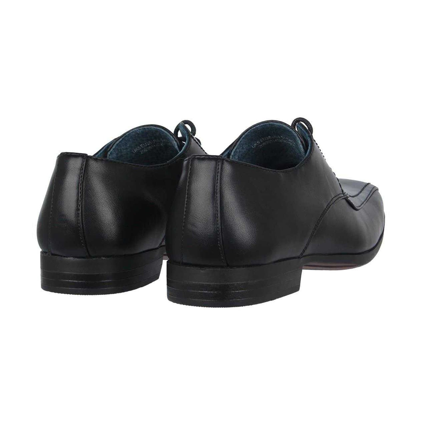 Black - Back - Giorgio Boys Bourne Derby Shoes