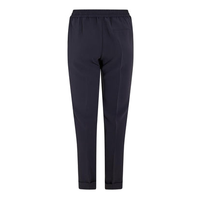 Dark Blue - Back - Boss Womens-Ladies Tariyanah Straight Leg Trousers