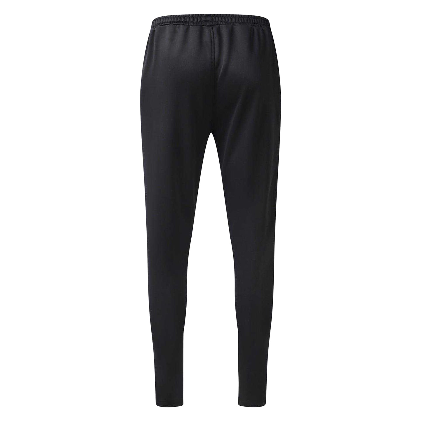 Black - Back - Umbro Mens Active Slim Running Tracksuit Bottoms
