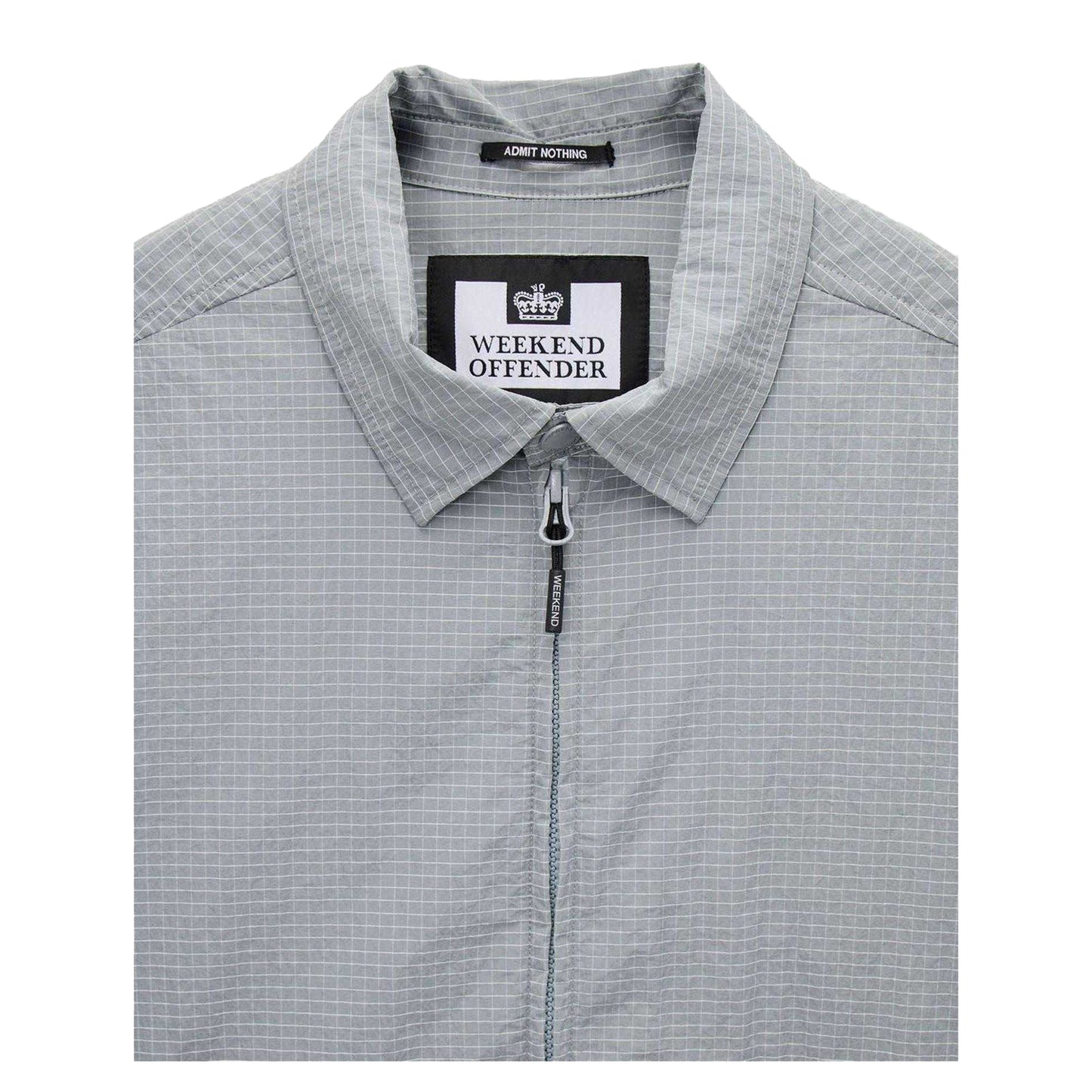 Blue - Side - Weekend Offender Mens Overshirt