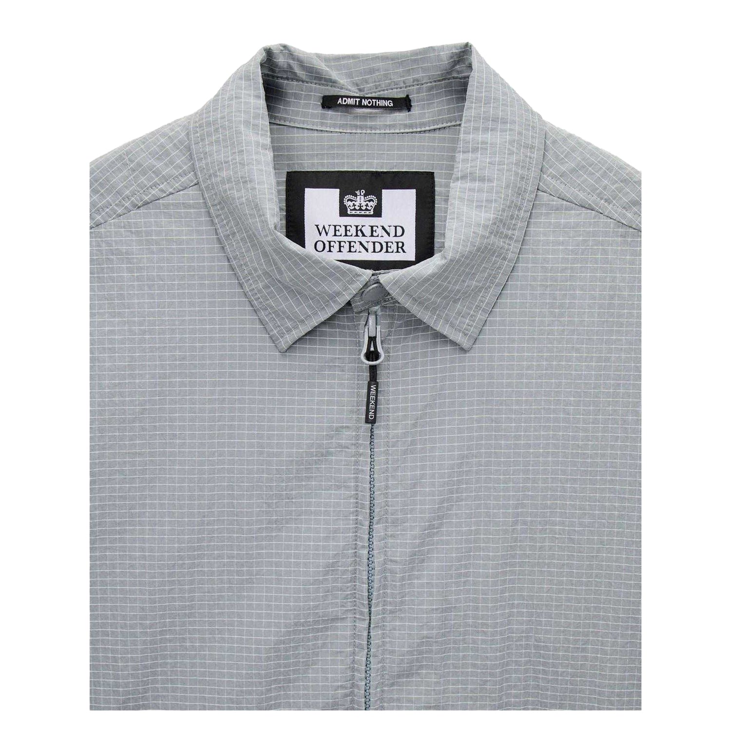 Blue - Side - Weekend Offender Mens Overshirt
