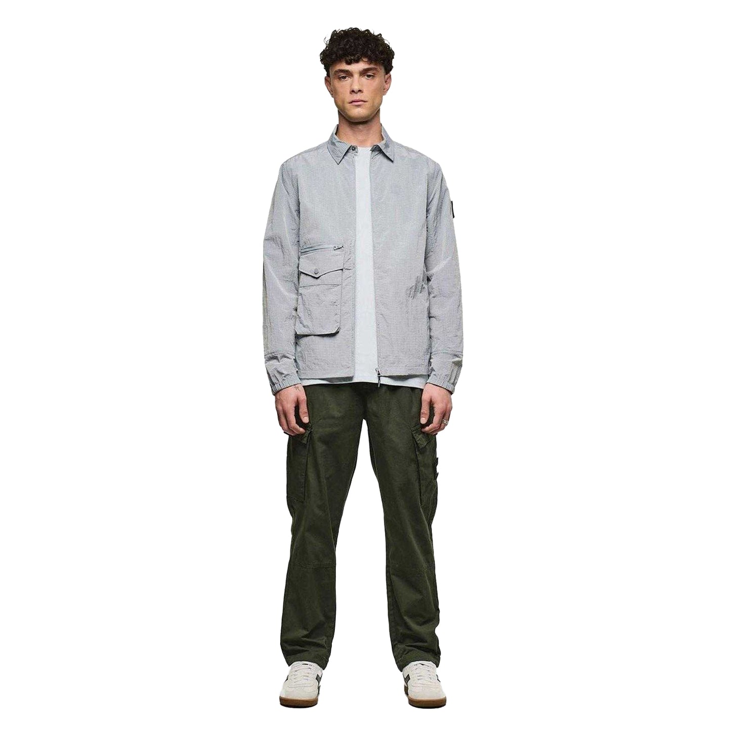 Blue - Pack Shot - Weekend Offender Mens Overshirt