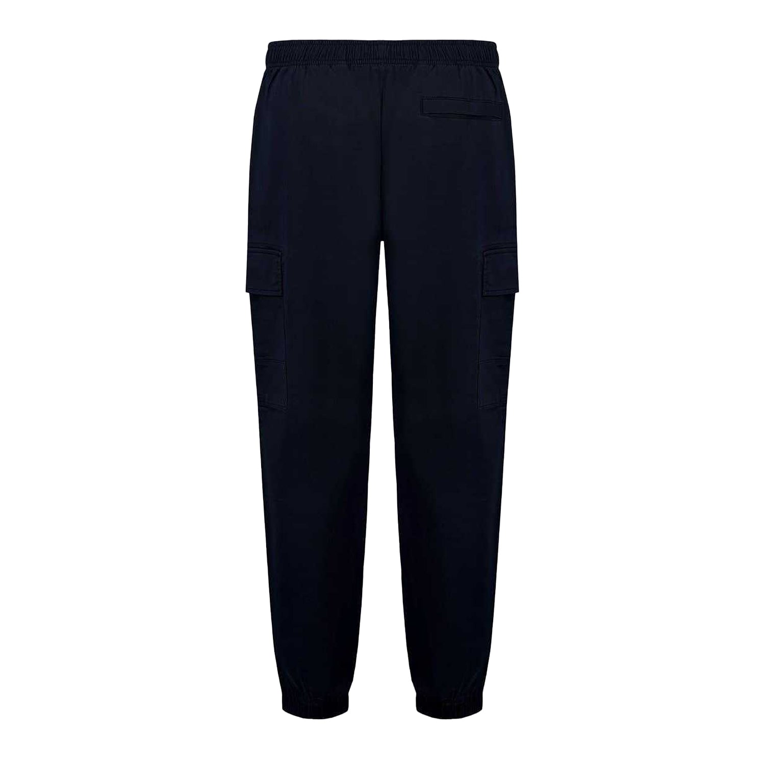 Black - Back - Jack Wills Mens Elasticated Cuff Cargo Trousers