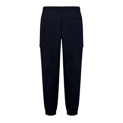 Black - Back - Jack Wills Mens Elasticated Cuff Cargo Trousers