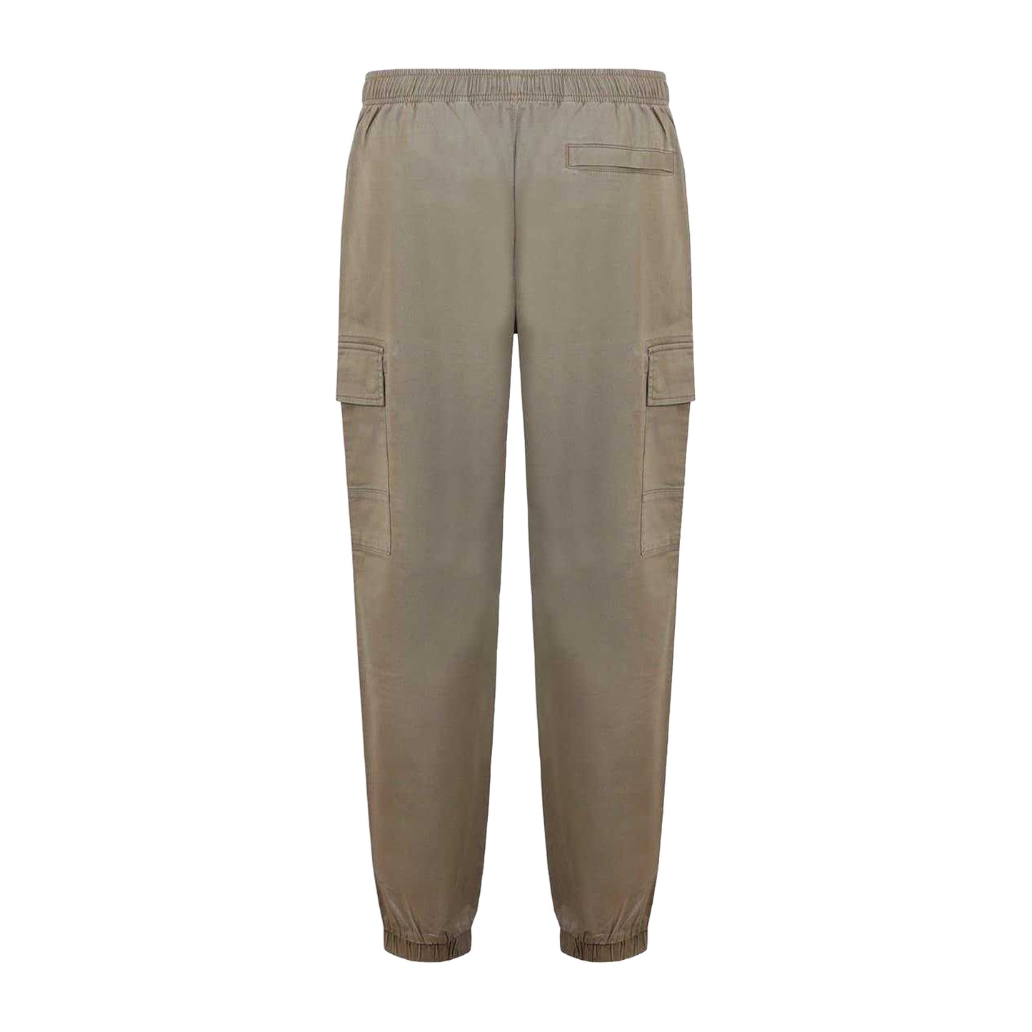 Fawn - Back - Jack Wills Mens Elasticated Cuff Cargo Trousers