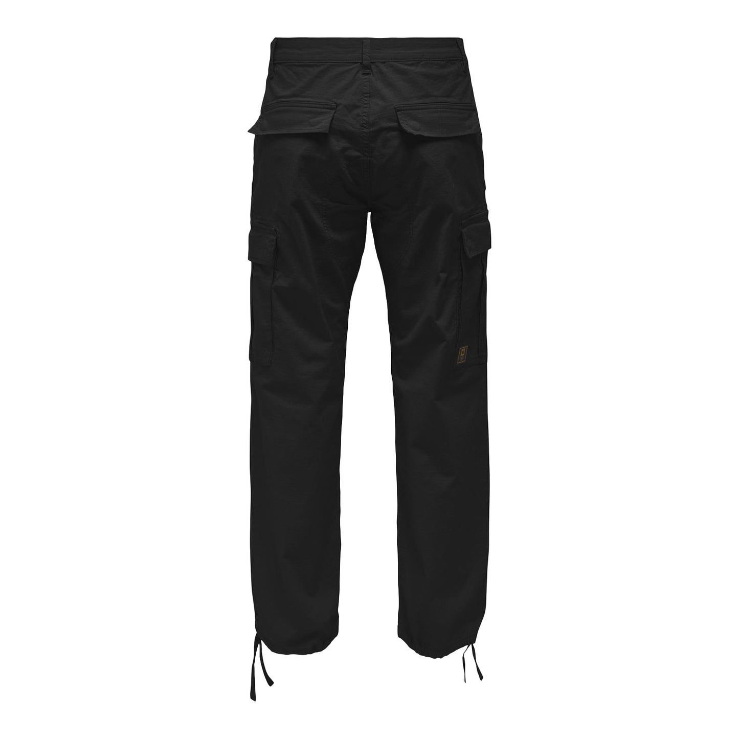 Black - Back - Only Mens Cargo Trousers
