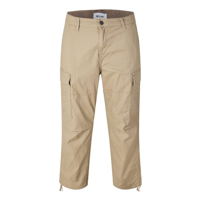 Brown - Front - Only Mens Cargo Trousers