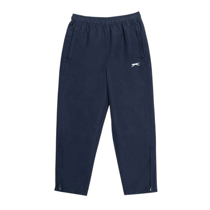 Navy - Front - Slazenger Boys Polyester Tracksuit Bottoms