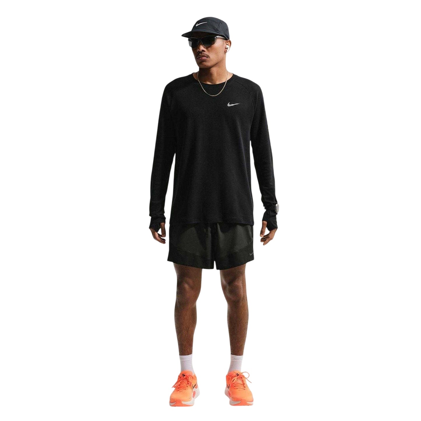 Noir-Black - Lifestyle - Nike Mens Performance Running Shorts