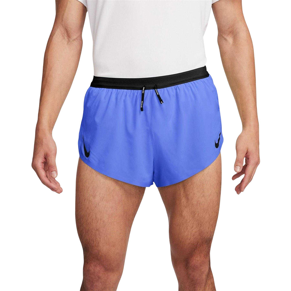 Sapphire - Front - Nike Mens Aero 2 in 1 Running Shorts