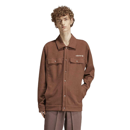 Off White - Side - Adidas Mens Originals Overshirt