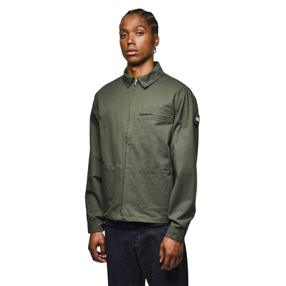 Green - Side - Weekend Offender Mens Overshirt