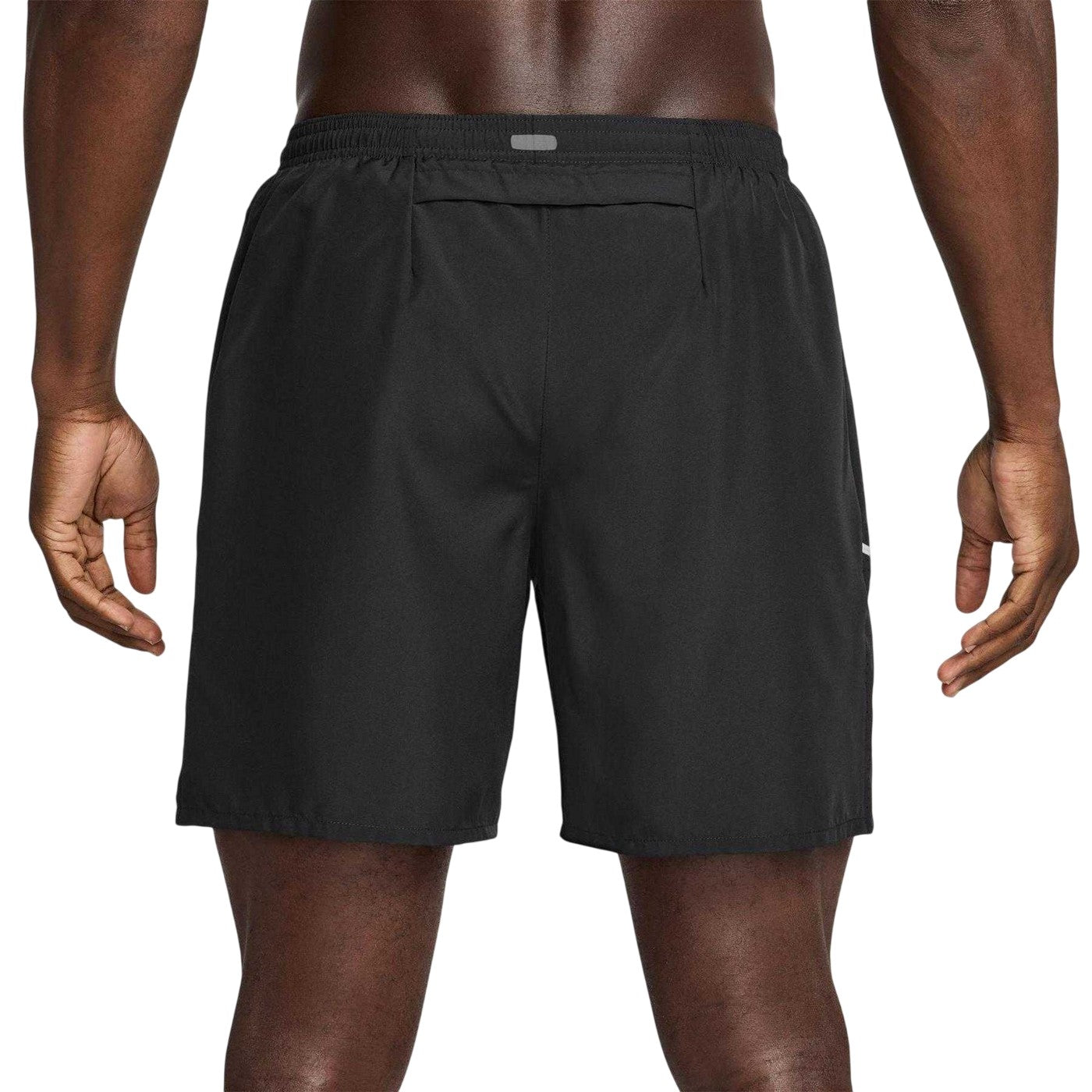 Black - Back - Nike Mens Miler 2 in 1 Running Shorts