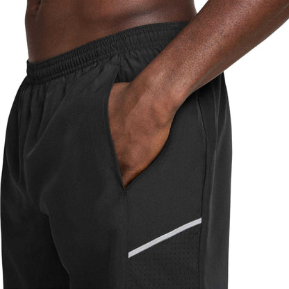 Black - Lifestyle - Nike Mens Miler 2 in 1 Running Shorts