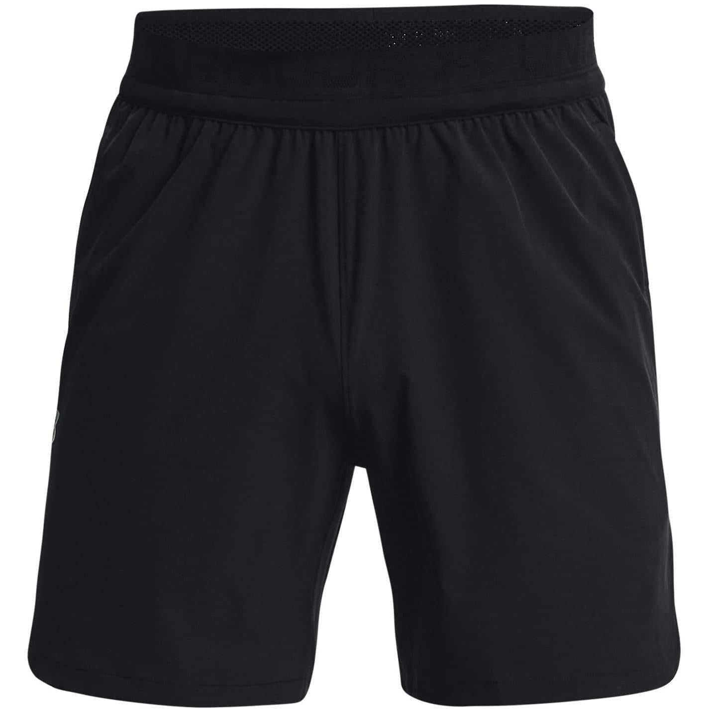Black - Front - Under Armour Mens Vanish Elite Running Shorts