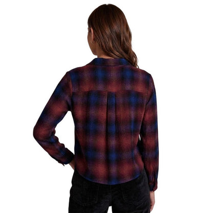 Jewel - Back - Bella Dahl Womens-Ladies Plaid Relaxed Fit Shirt