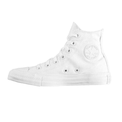 White - Back - Converse Womens-Ladies All Star Canvas High Top Trainers