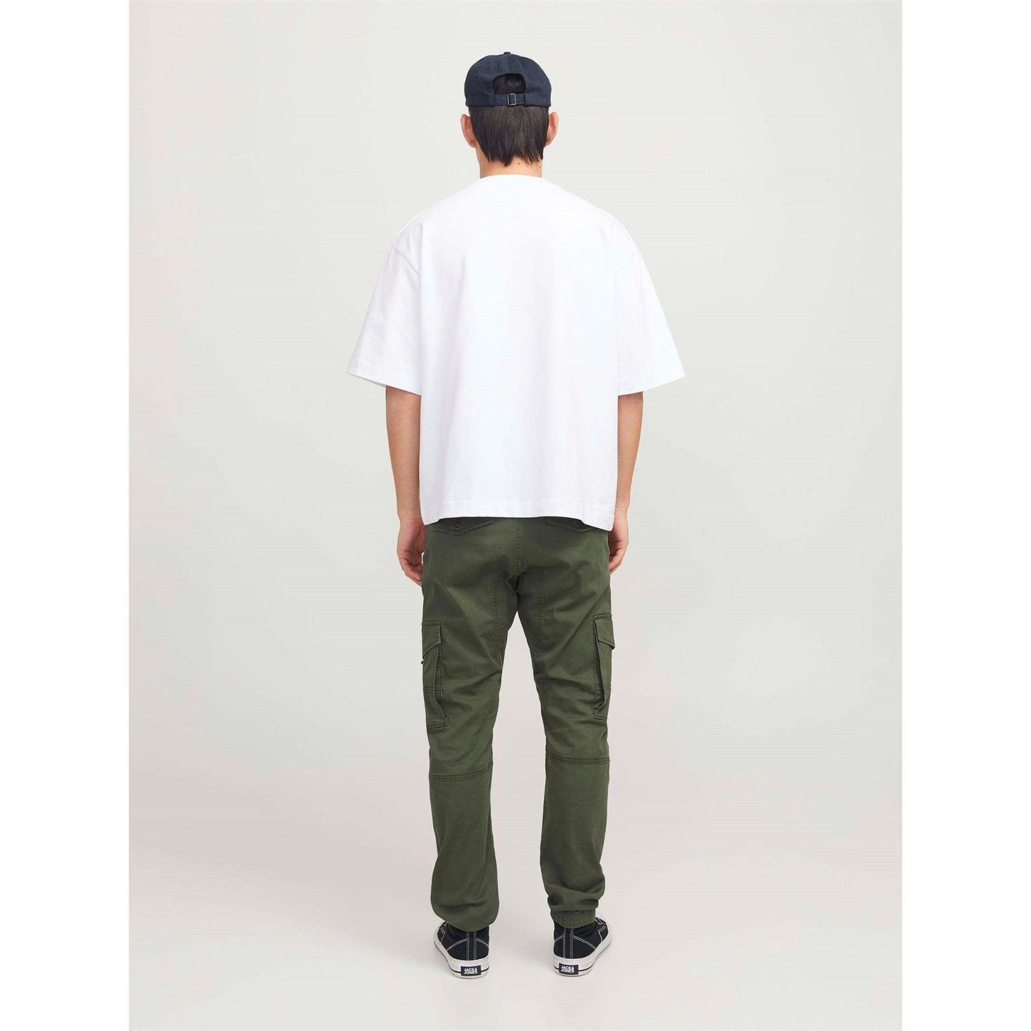 Olive Night - Lifestyle - Jack And Jones Mens Flake Slim Cargo Trousers