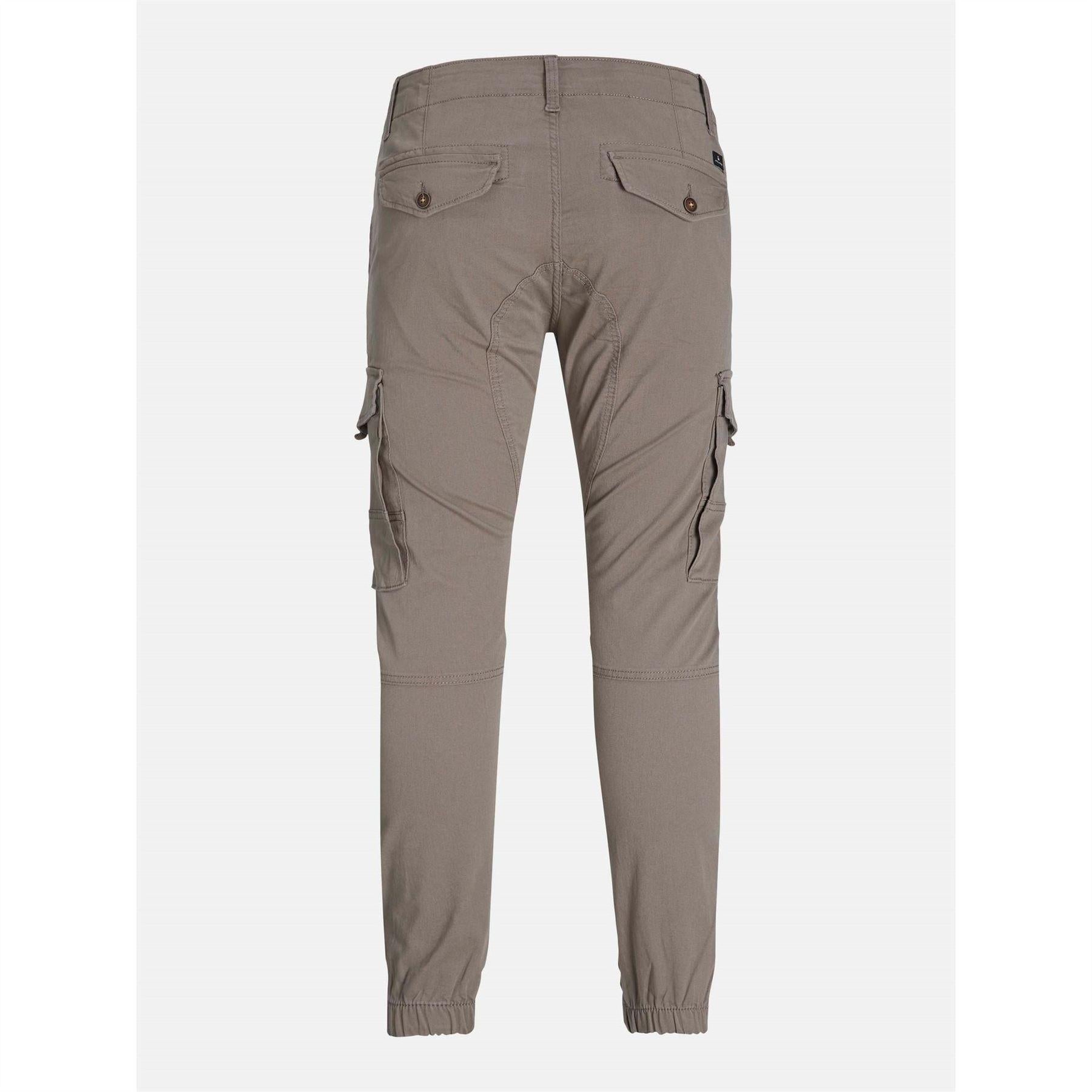 Falcon - Back - Jack And Jones Mens Flake Slim Cargo Trousers