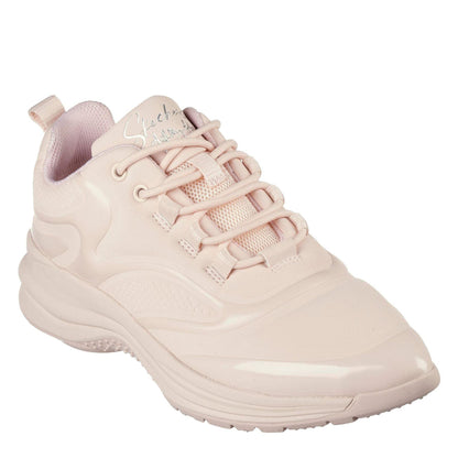 Blush - Front - Skechers Womens-Ladies Hot Melt Trainers