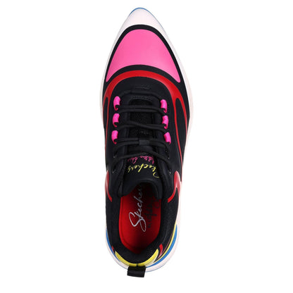 Black - Pack Shot - Skechers Womens-Ladies Hot Melt Trainers