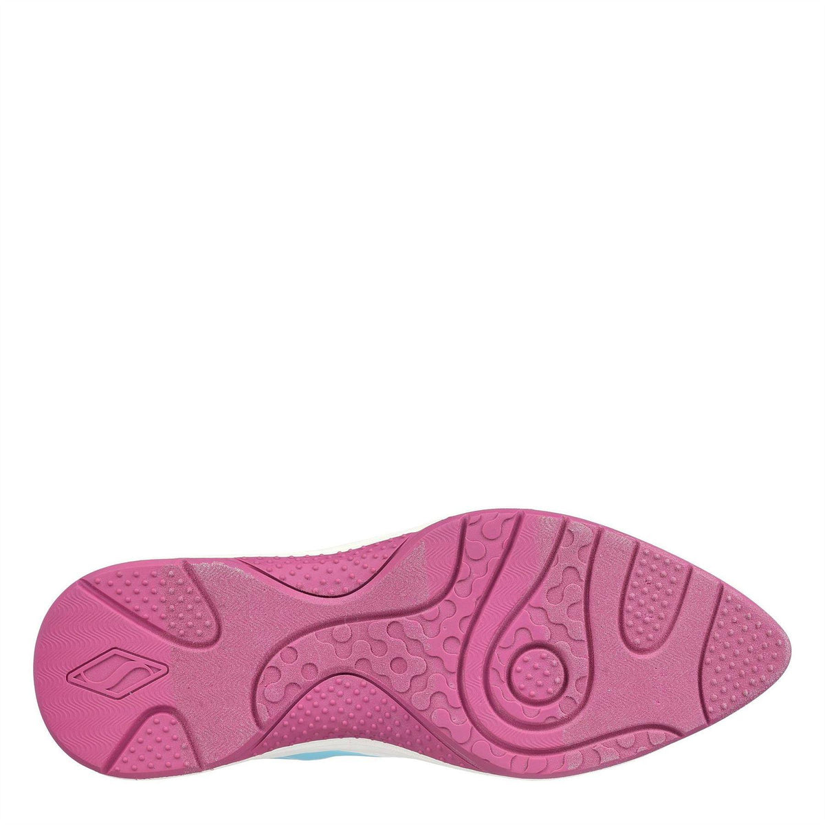 White-Green-Black - Lifestyle - Skechers Womens-Ladies Hot Melt Trainers