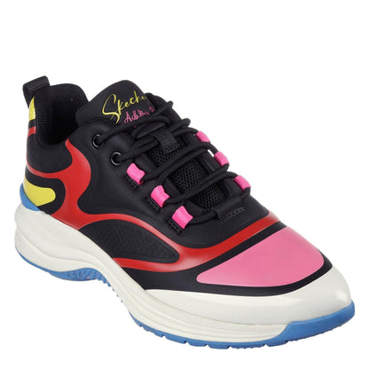 Black - Front - Skechers Womens-Ladies Hot Melt Trainers