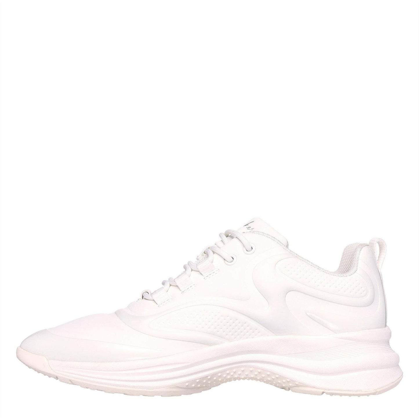 White - Back - Skechers Womens-Ladies Hot Melt Trainers