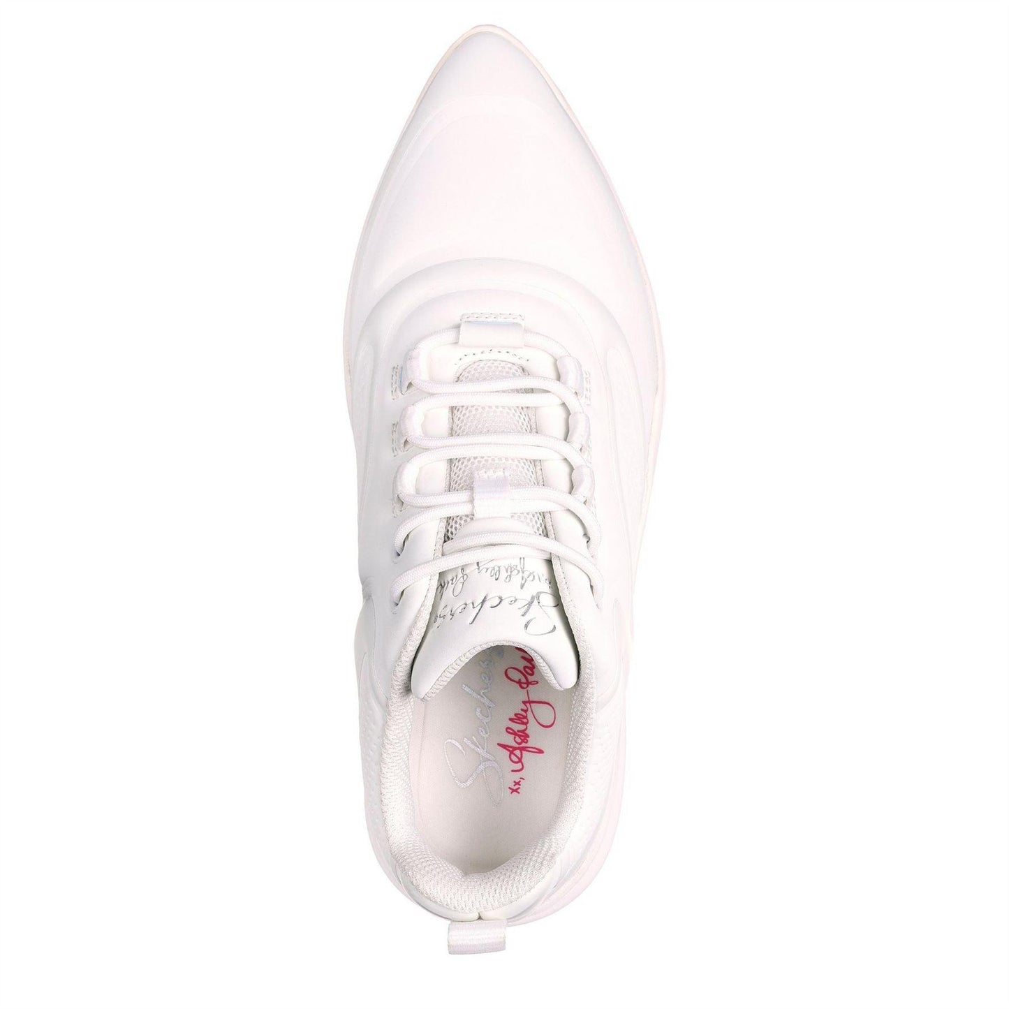 White - Pack Shot - Skechers Womens-Ladies Hot Melt Trainers