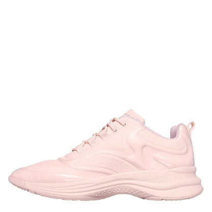 Blush - Back - Skechers Womens-Ladies Hot Melt Trainers