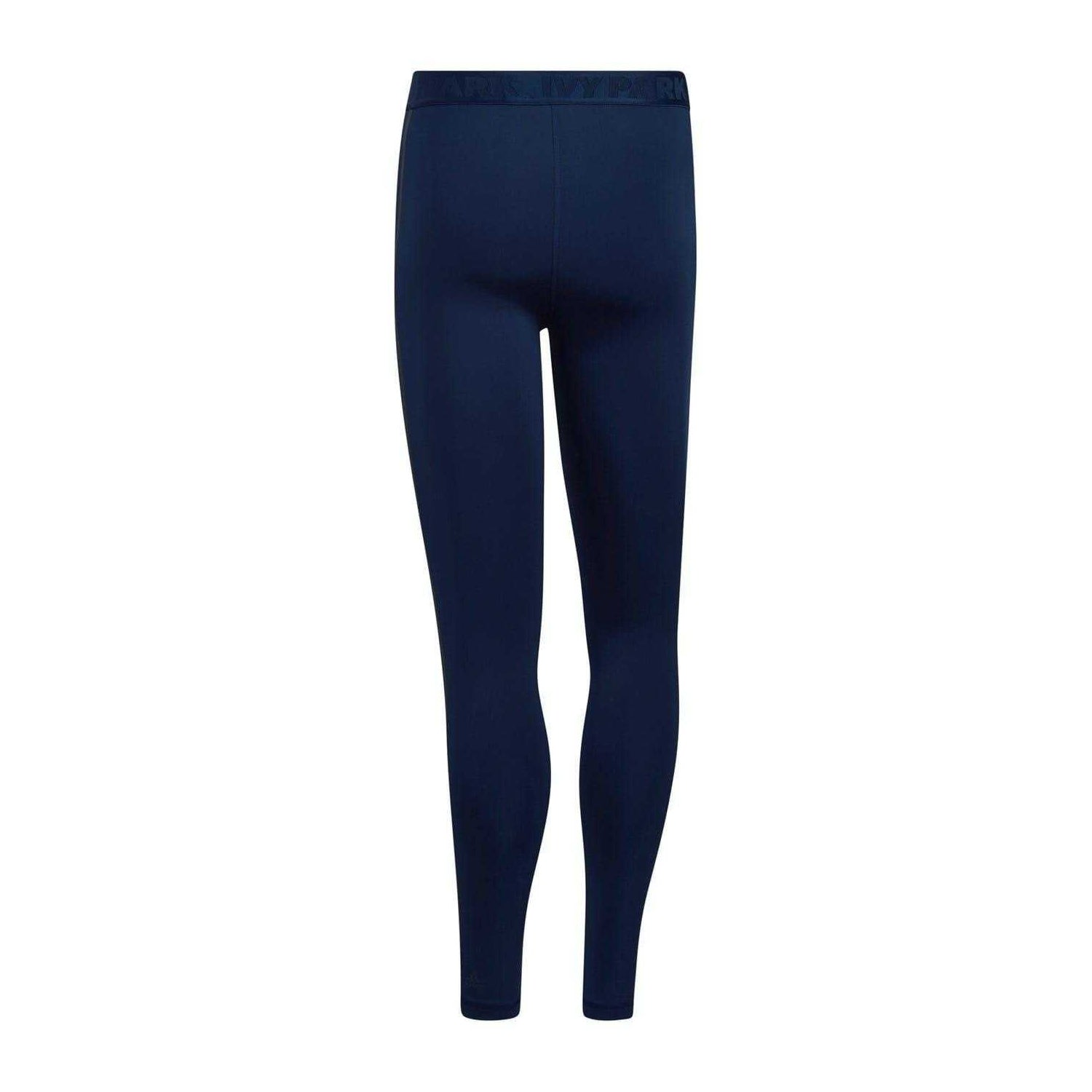 Navy - Back - Adidas Unisex Adult Slim Leggings