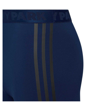 Navy - Side - Adidas Unisex Adult Slim Leggings