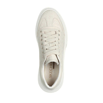 Natural - Lifestyle - Skechers Womens-Ladies Classic Textile Trainers