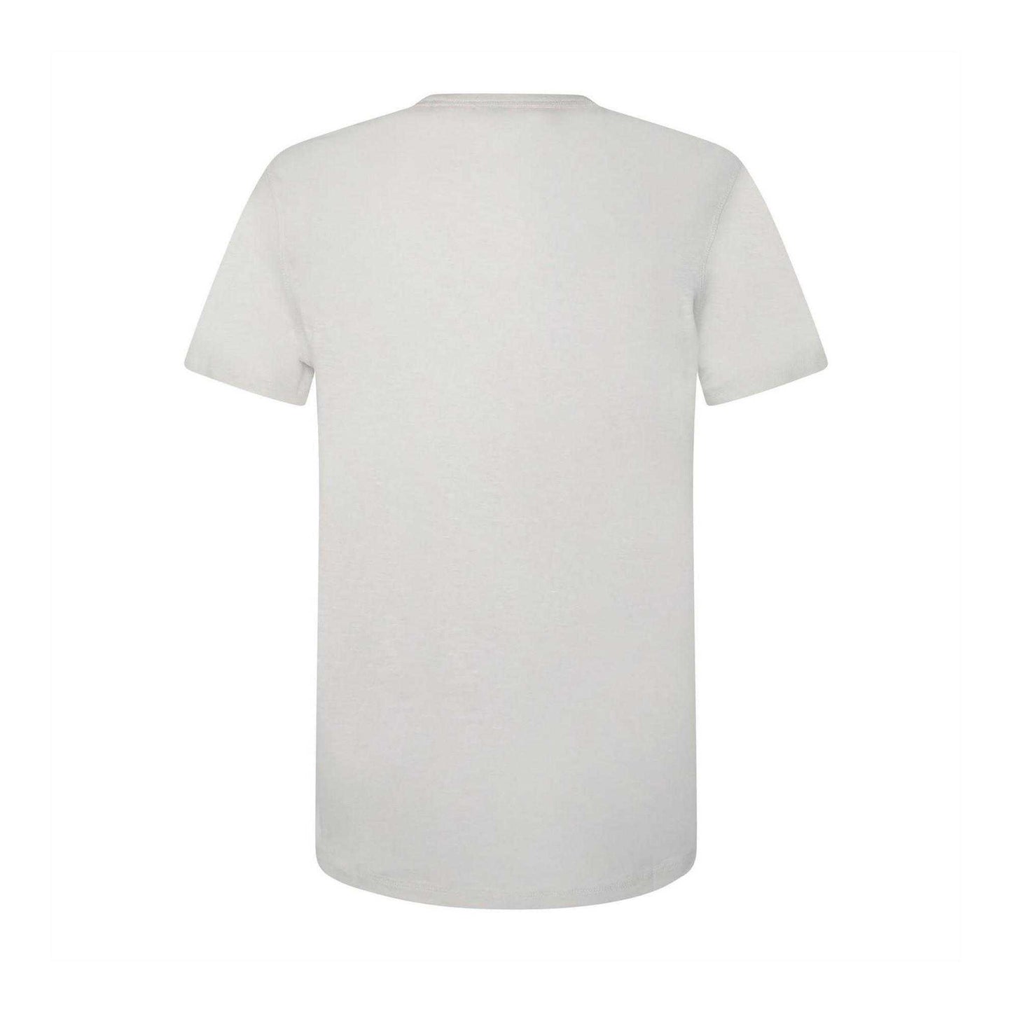 Natural - Back - Boss Mens Slub T-Shirt
