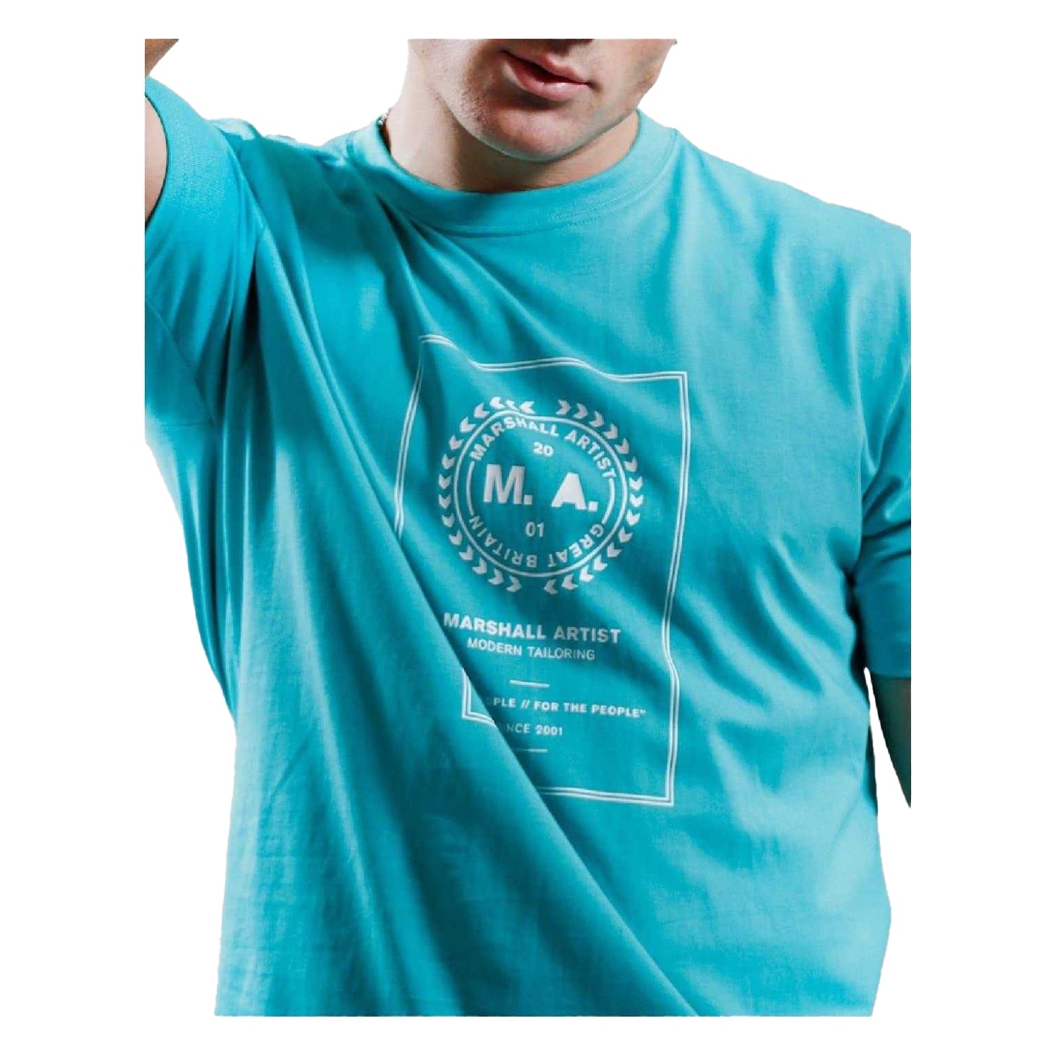 Court Green - Side - Marshall Artist Mens Jersey T-Shirt