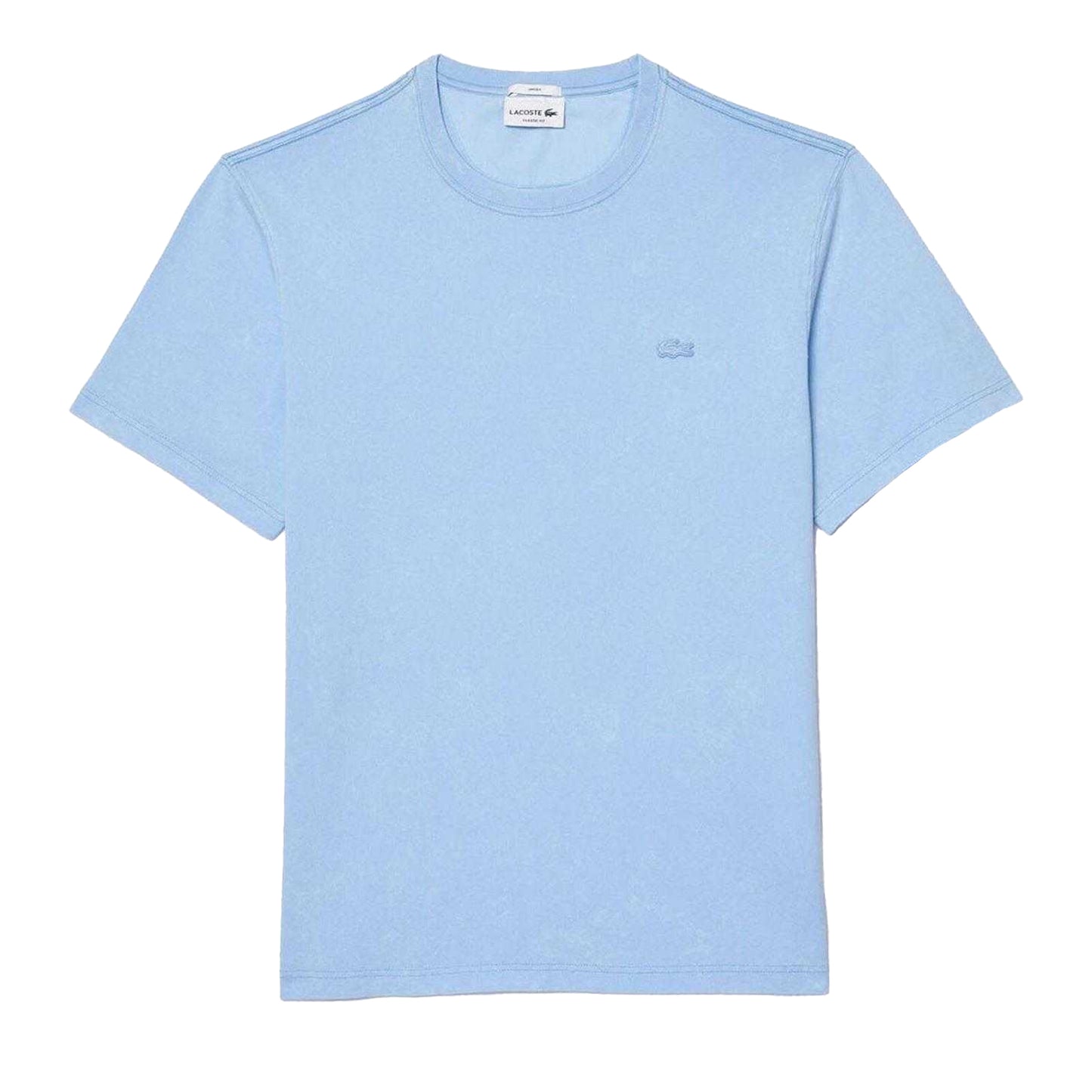 Light Blue - Back - Lacoste Unisex Adult Heavy Cotton T-Shirt